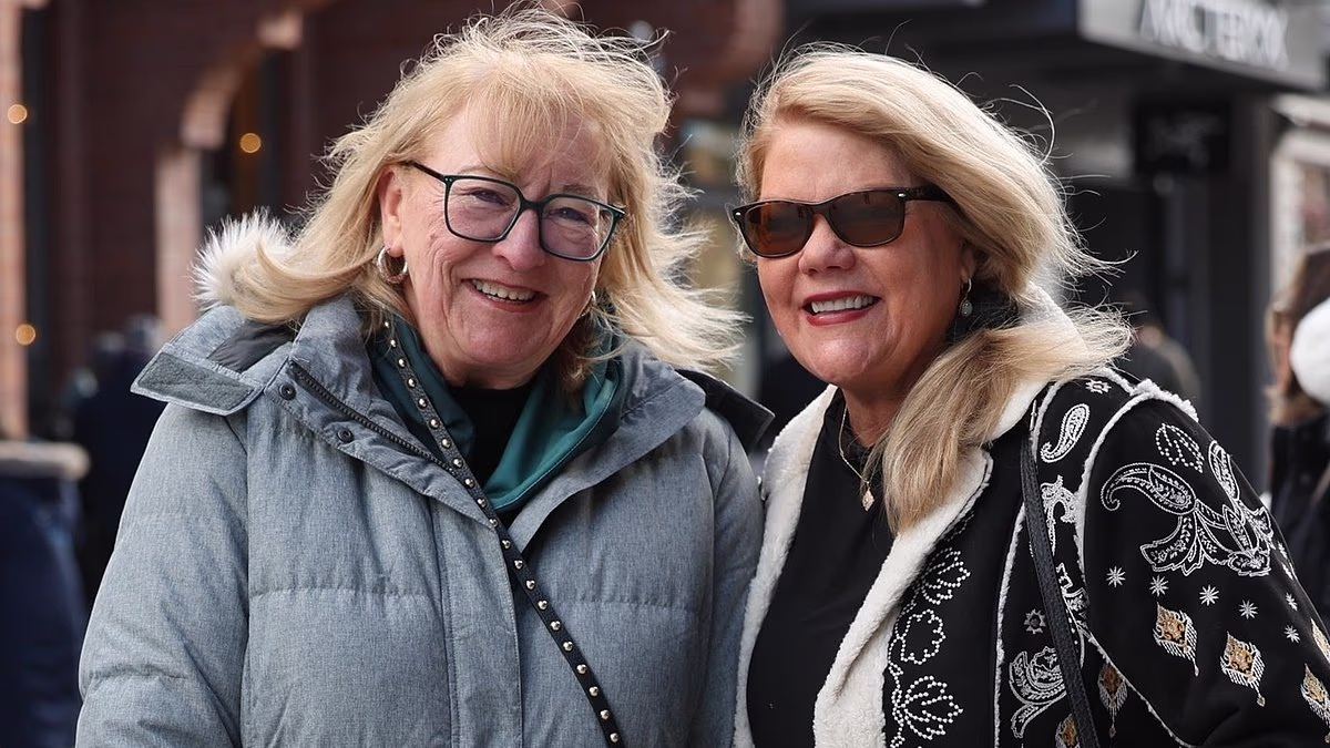 Taylor Swift's mom Andrea and Donna Kelce make rare public appearance together ahead of pop star's wedding to Travis Kelce
