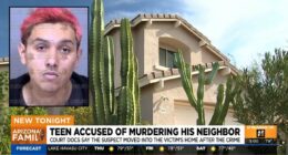 Teen gunned down his neighbor then lived in his house for 2 weeks while his body rotted in the backyard: Police