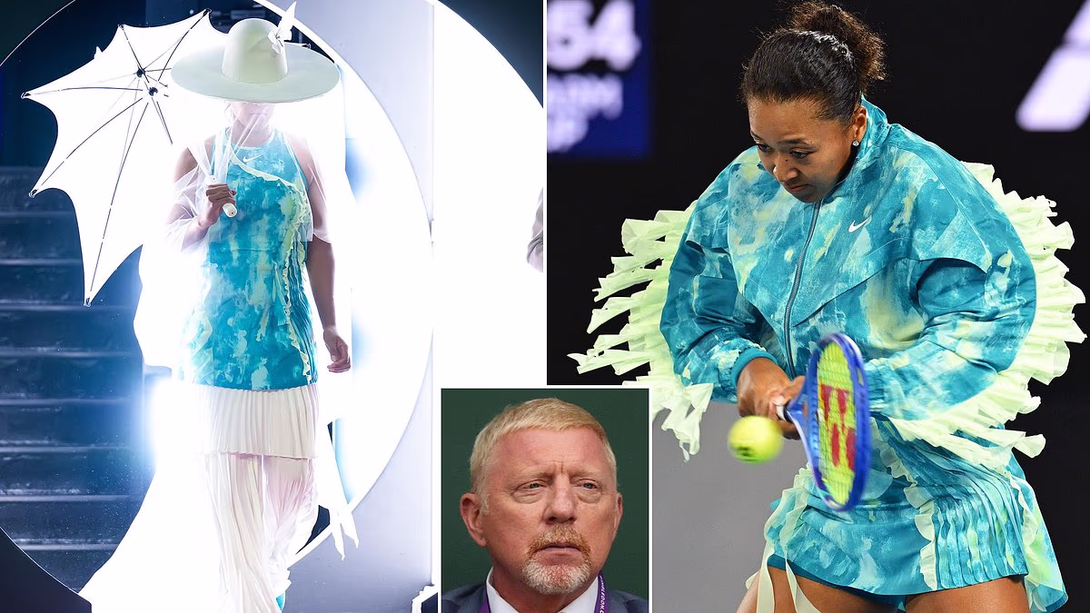 Tennis great brands Osaka a hypocrite for wearing jellyfish outfit