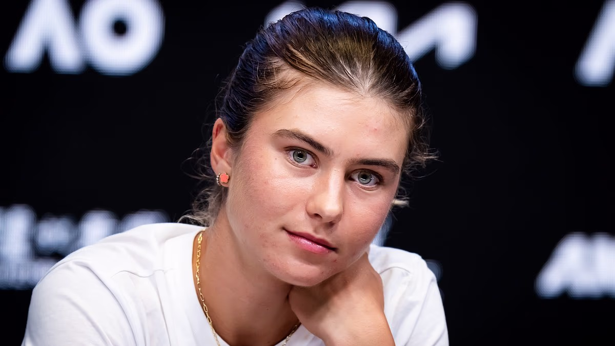 Tennis star Iva Jovic, 18, wades into Trump debate with 'peace' plea