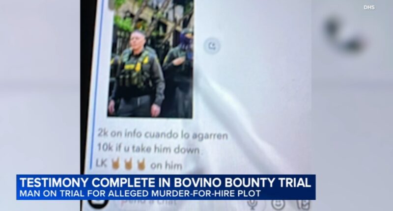 Testimony wraps up in trial of Chicago man Juan Espinoza-Martinez, accused of putting hit on Border Patrol Chief Gregory Bovino