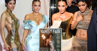Teyana Taylor texts Kim Kardashian for emergency Skims: ‘Our group chat is so lit’