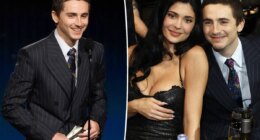 Timothée Chalamet declares his love for Kylie Jenner in sweet Critics Choice Awards 2026 speech