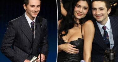 Timothée Chalamet declares his love for Kylie Jenner in sweet Critics Choice Awards 2026 speech