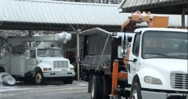 Town of Abingdon Public Works working to clear roads as crews restore power across region