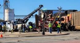 Train vs. tractor collision takes place in Dieterich