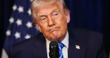 US President Donald Trump