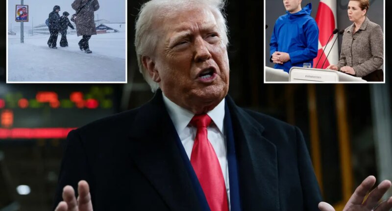 Trump insists 'US needs Greenland' and 'anything less is unacceptable' ahead of high-stakes talks