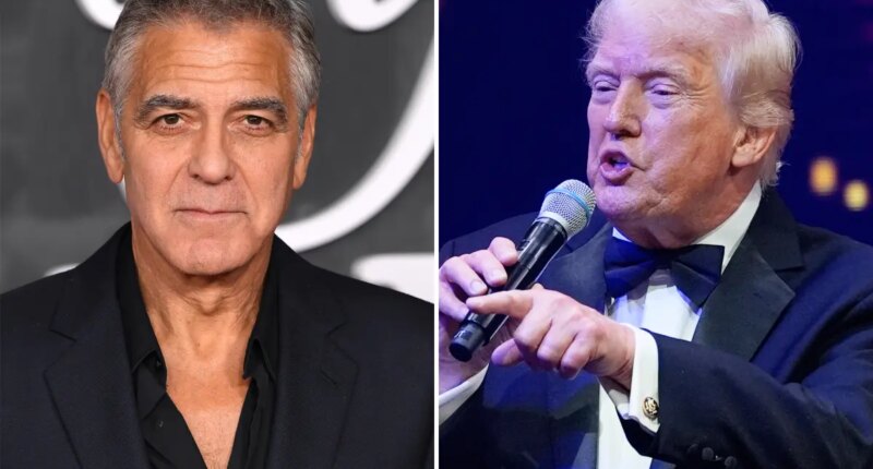 Trump tears into 'average guy' George Clooney who 'complained, constantly, about common sense in politics'