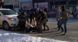 Pretti was face down and was struck by an officer before being shot.