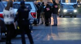 Federal immigration officers shoot and wound two people outside a hospital in Portland, Oregon, on January 8.