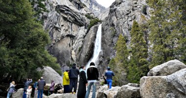 Vandals hit Yosemite National Park with graffiti on boulder, more