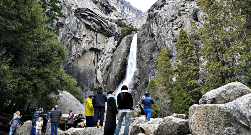 Vandals hit Yosemite National Park with graffiti on boulder, more