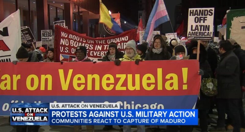 Venezuela protest in Chicago: Communities meeting after Nicolas Maduro captured, Saturday's Federal Plaza demonstration