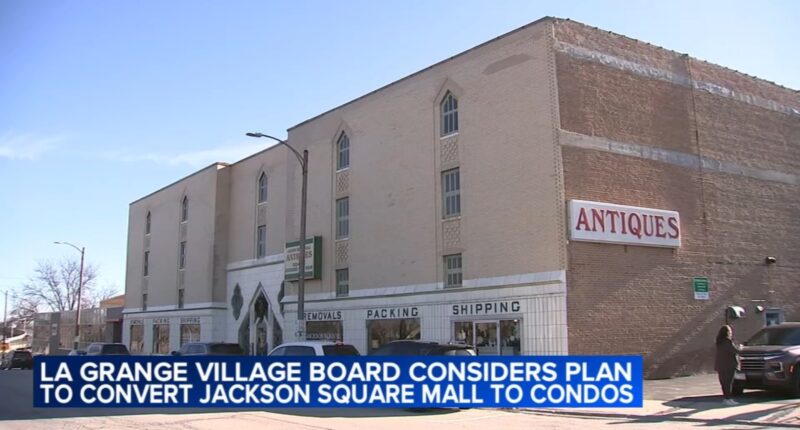 Village of La Grange, Illinois board approves developer's controversial plan to convert Jackson Square Mall into condos