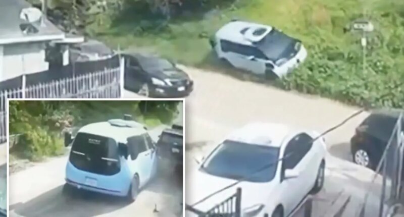 Waymo crashes into parked cars in Echo Park, nearly hits bystanders