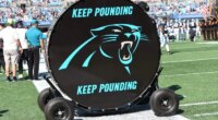 What is the meaning of 'Keep Pounding' for the Carolina Panthers?
