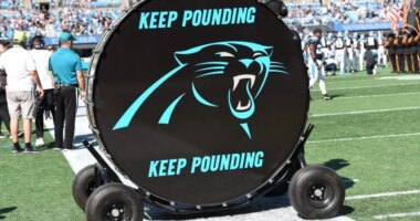 What is the meaning of 'Keep Pounding' for the Carolina Panthers?