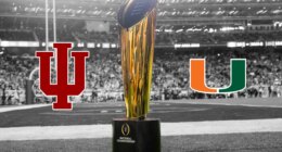 What time is the National Championship Game on tonight? Where to watch Indiana vs. Miami live online