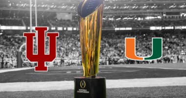 What time is the National Championship Game on tonight? Where to watch Indiana vs. Miami live online