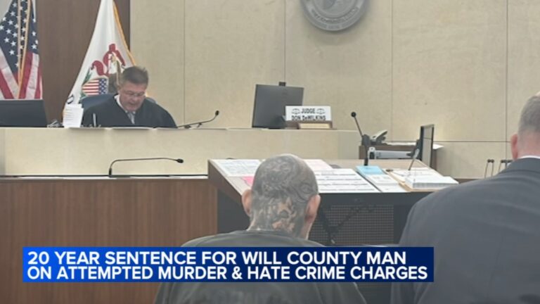 Will County man John Shadbar pleads guilty in hate crime case after shooting of Melissa Robertson in Lockport