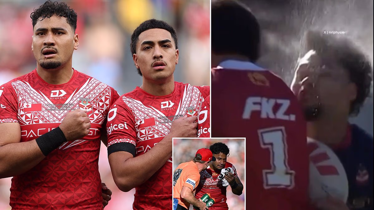 Winger involved in brutal head knock with Eliesa Katoa breaks his silence as Melbourne Storm star returns to train with his team-mates despite being ruled out of 2026 season