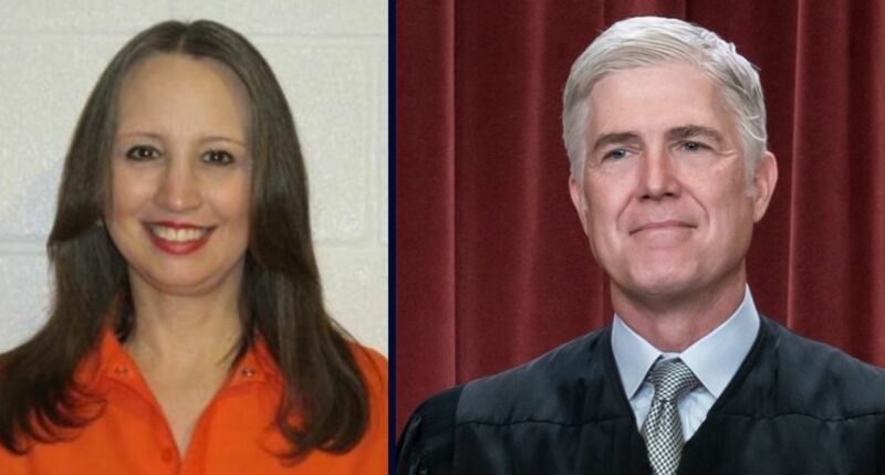 Woman who killed her husband in conspiracy plot with boyfriend needs Justice Gorsuch to save her from being executed