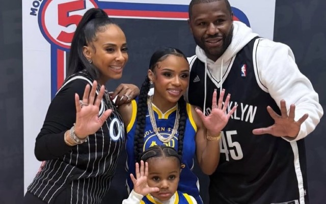 YAYA MAYWEATHER CELEBRATES SON KJ’S 5TH BIRTHDAY AS FLOYD MAYWEATHER SHARES SWEET MOMENT WITH GRANDSON