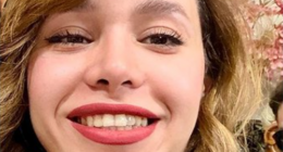 Rubina Aminian, 23, who was reportedly shot in the head during anti-government protests in Iran on Thursday, January 8, 2026.