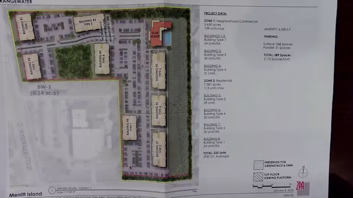 ‘Don’t want all these people:’ Residents complain new Merritt Island apartments would worsen traffic