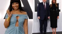 ‘Melania’ premiere red carpet: Nicki Minaj, Melania Trump and more
