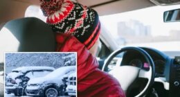 ‘Red alert’ Storm Kristin smashes Brit holiday hotspots as 2 killed in 110mph gales in Portugal and Spain is hit by SNOW