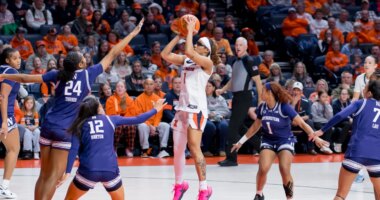 ‘She’s stepping up’ Guyton helps Illini in first start