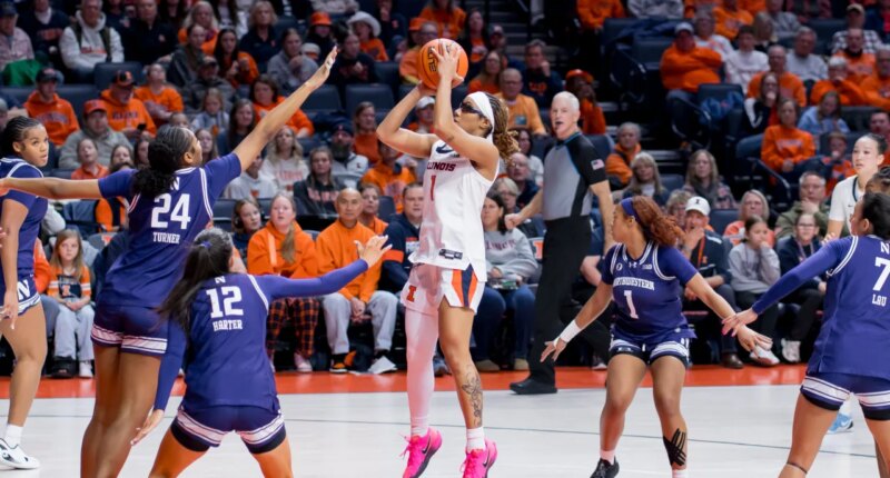 ‘She’s stepping up’ Guyton helps Illini in first start
