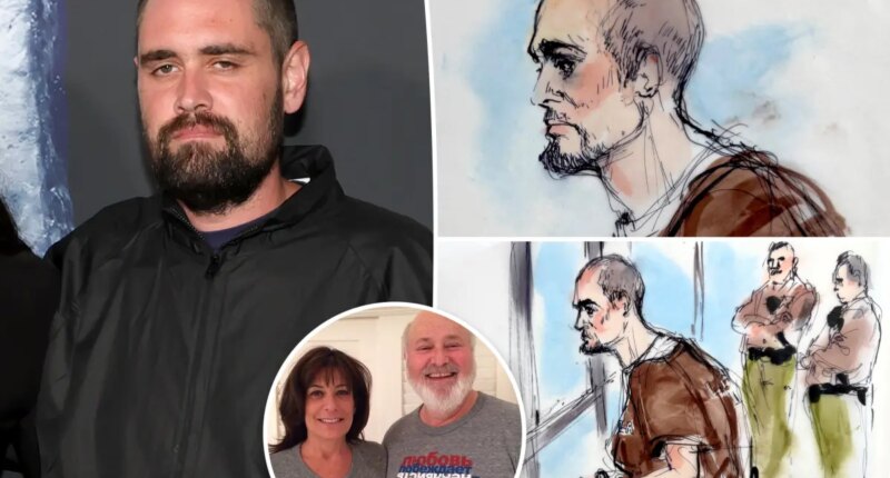 ‘Smirking’ Nick Reiner seen with sunken eyes, shaved head in new court sketches