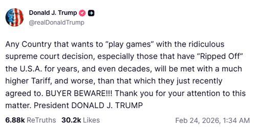 'BUYER BEWARE': Trump's new tariff threat after court smackdown