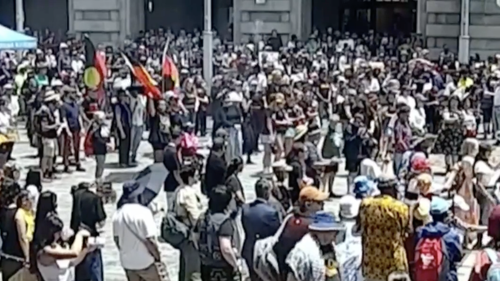 Alleged attempted bombing attack at Perth Invasion Day rally declared a terrorist act