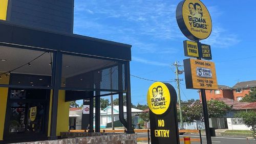 Guzman y Gomez hidden logo detail