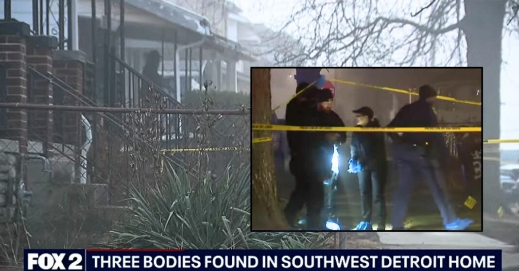 Bodies of 3 men over 50 years old found wrapped in towels and carpeting in blood-soaked basement after being 'brutally assaulted': Cops