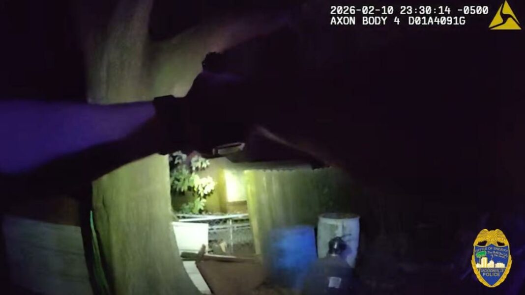 Body camera video released from fatal officer-involved shooting at Jacksonville home