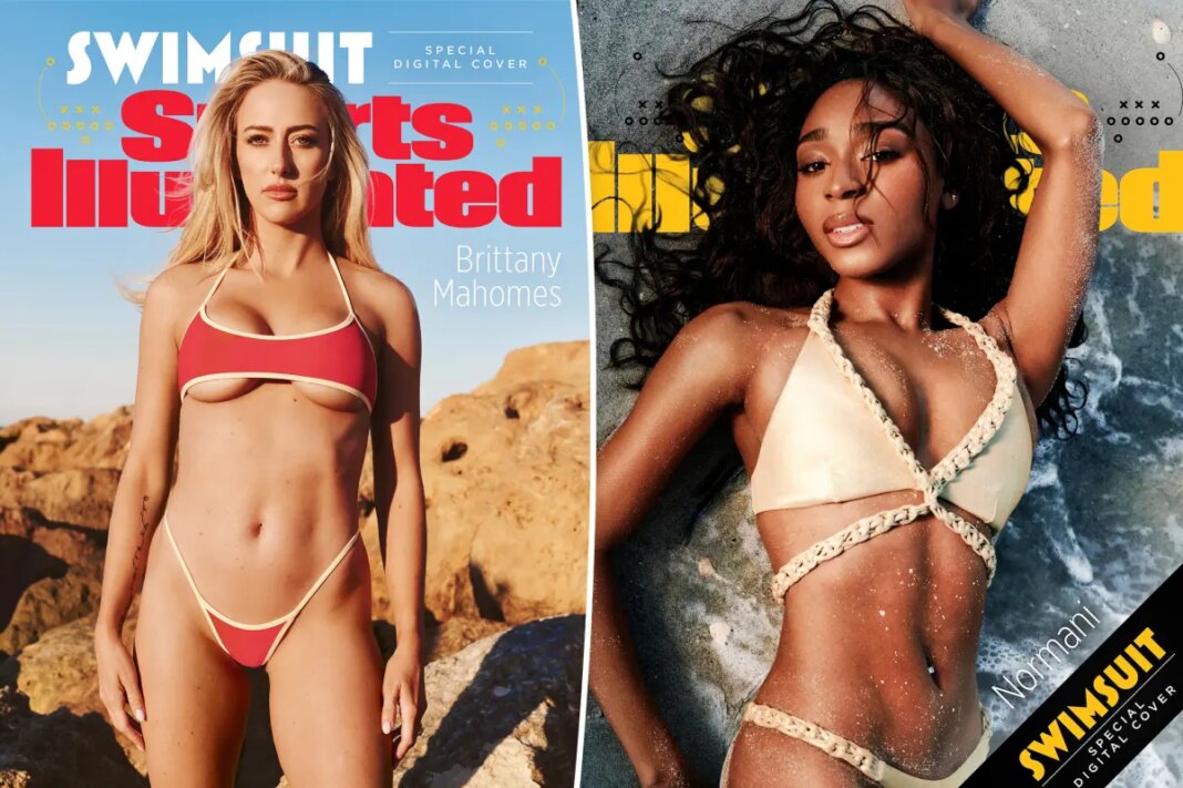 Brittany Mahomes, Normani and more NFL WAGs make a splash for Sports Illustrated Swimsuit