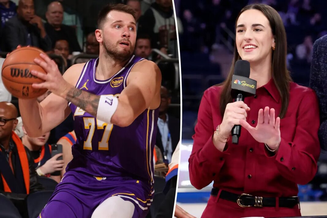Caitlin Clark praises LA Lakers star Luka Dončić