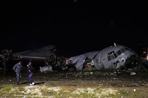 A cargo plane carrying money crashed near Bolivia's capital leaving at least 15 people dead.