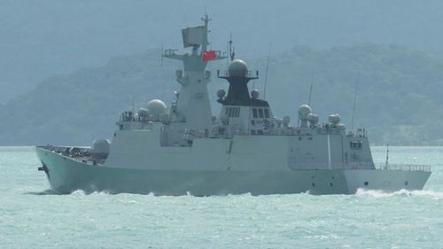 Chinese warships came within 10km of Australian waters