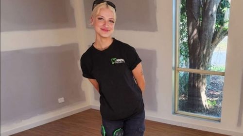 Caitlyn Goodman is a third-year carpentry apprentice in Victoria.