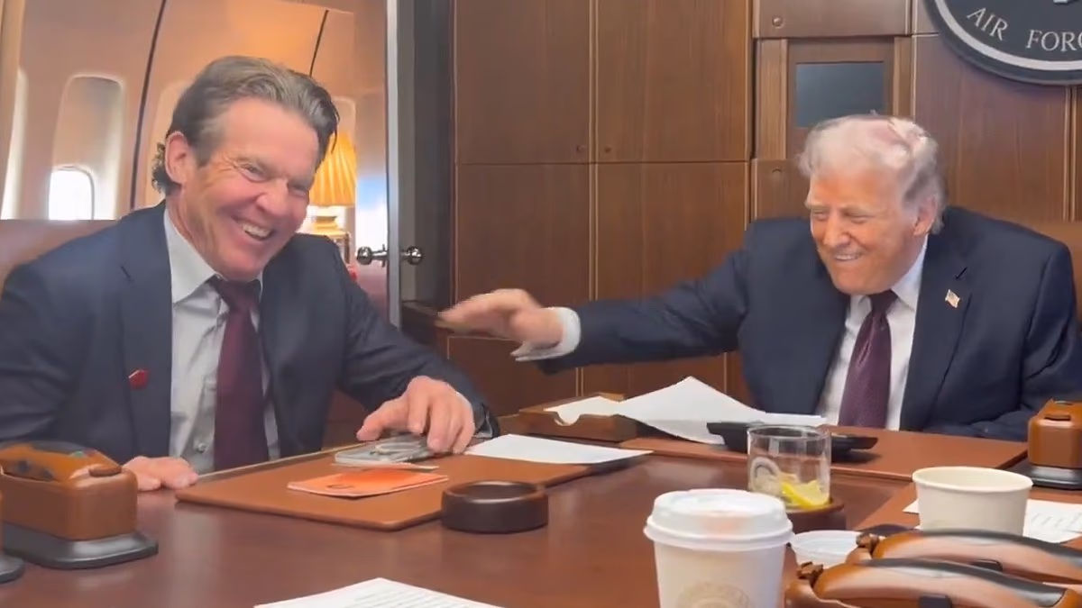 Dennis Quaid 'reveals' what Ronald Reagan would think of Trump