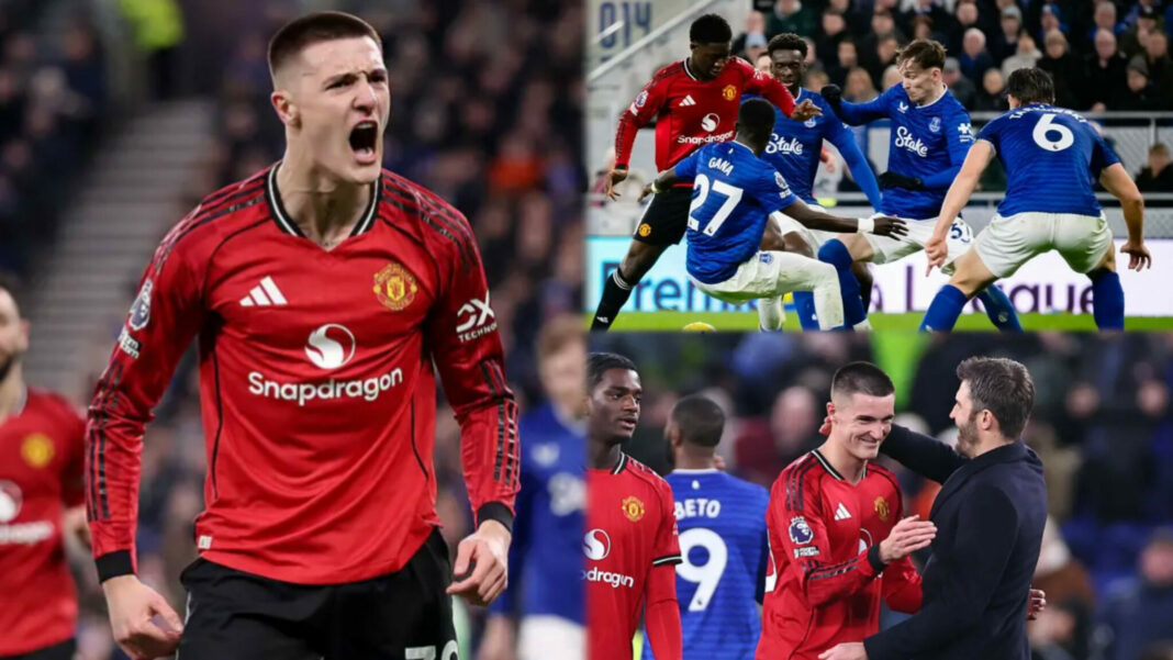 EPL: Benjamin Sesko comes off bench to score Man United winner at Everton