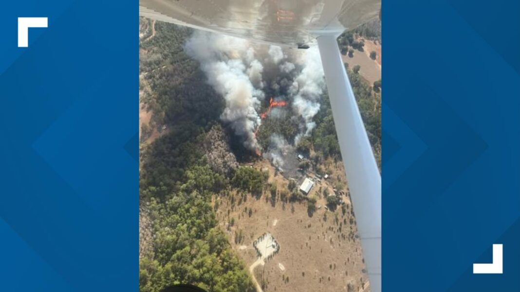 'Erratic fire behavior': 30-acre Putnam County wildfire now 90% contained