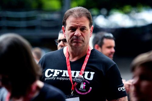  CFMEU's Victorian secretary John Setka stepped down from his position on Friday.