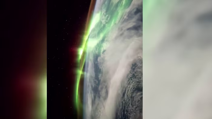 FAR OUT! Stunning NASA video shows auroras as seen from space
